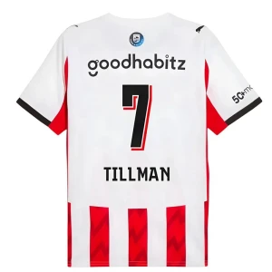PSV Eindhoven Tillman #7 Fußballtrikot 2025-26 Heimtrikot Herren