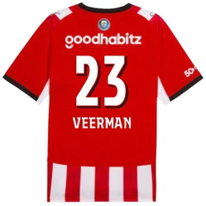 PSV Eindhoven Veerman #23 Fußballtrikot 2026-27 Heimtrikot Herren