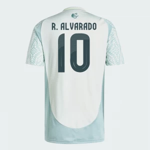 R. Alvarado #10 Mexiko Fußballtrikot Copa America 2024 Auswärtstrikot Herren