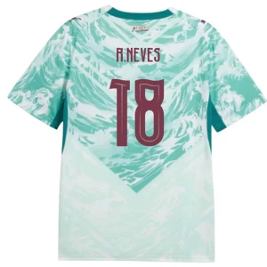 R. Neves #18 Portugal Fußballtrikot WM 2026 Auswärtstrikot Herren
