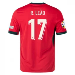 Rafael Leão #17 Portugal Fußballtrikots EM 2024 Heimtrikot Herren