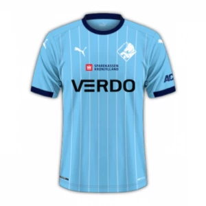 Randers FC Fußballtrikot 2023-24 Heimtrikot Herren