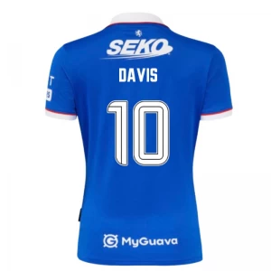 Rangers FC Davis #10 Fußballtrikot 2025-26 Heimtrikot Herren