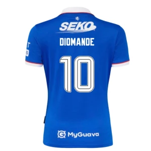 Rangers FC Diomande #10 Fußballtrikot 2025-26 Heimtrikot Herren