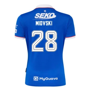 Rangers FC Miovski #28 Fußballtrikot 2025-26 Heimtrikot Herren