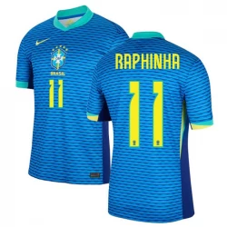 Raphinha #11 Brasilien Fußballtrikots Copa America 2024 Auswärtstrikot Herren