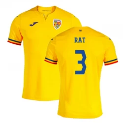Rat #3 Rumänien Fußballtrikot EM 2024 Heimtrikot Herren