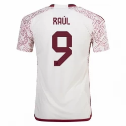 Raul #9 Mexiko Fußballtrikots WM 2022 Auswärtstrikot Herren