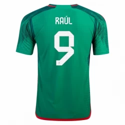 Raul #9 Mexiko Fußballtrikots WM 2022 Heimtrikot Herren