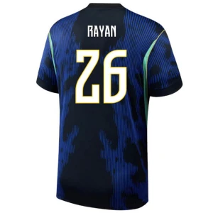 Rayan #26 Brasilien Fußballtrikot WM 2026 Auswärtstrikot Herren