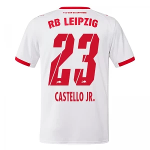 RB Leipzig Castello Jr. #23 Fußballtrikot 2025-26 Heimtrikot Herren