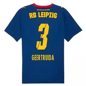 RB Leipzig Fußballtrikot 2025-26 Geertruida #3 Auswärtstrikot Herren