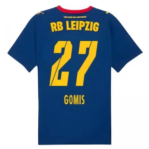 RB Leipzig Fußballtrikot 2025-26 Gomis #27 Auswärtstrikot Herren