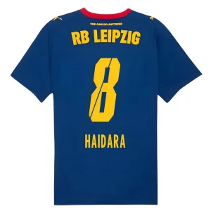 RB Leipzig Fußballtrikot 2025-26 Haidara #8 Auswärtstrikot Herren
