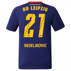 RB Leipzig Fußballtrikot 2025-26 Nedeljkovic #21 Auswärtstrikot Herren