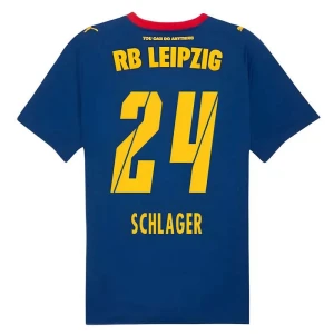 RB Leipzig Fußballtrikot 2025-26 Schlager #24 Auswärtstrikot Herren