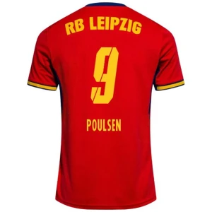 RB Leipzig Fußballtrikot 2026-27 Poulsen #9 Auswärtstrikot Herren