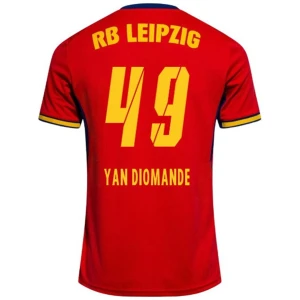 RB Leipzig Fußballtrikot 2026-27 Yan Diomande #49 Auswärtstrikot Herren