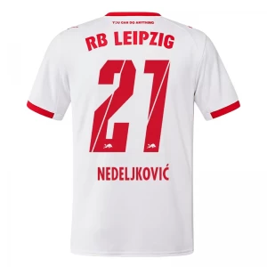 RB Leipzig Nedeljkovic #21 Fußballtrikot 2025-26 Heimtrikot Herren