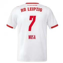 RB Leipzig Nusa #7 Fußballtrikot 2025-26 Heimtrikot Herren