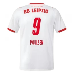 RB Leipzig Poulsen #9 Fußballtrikot 2025-26 Heimtrikot Herren