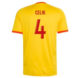 RC Lens Celik #4 Fußballtrikot 2026-27 Heimtrikot Herren