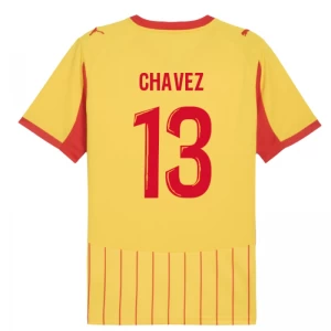 RC Lens Chavez #13 Fußballtrikot 2025-26 Heimtrikot Herren