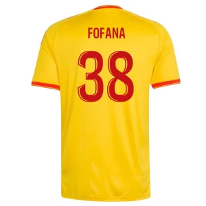 RC Lens Fofana #38 Fußballtrikot 2026-27 Heimtrikot Herren