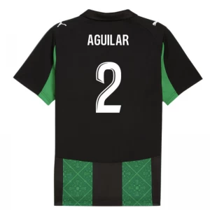 RC Lens Fußballtrikot 2025-26 Aguilar #2 Auswärtstrikot Herren
