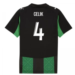 RC Lens Fußballtrikot 2025-26 Celik #4 Auswärtstrikot Herren