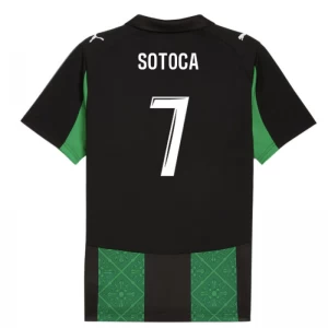 RC Lens Fußballtrikot 2025-26 Sotoca #7 Auswärtstrikot Herren