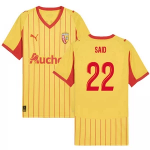 RC Lens Said #22 Fußballtrikot 2025-26 Heimtrikot Herren