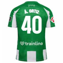 Real Betis A. Ortiz #40 Fußballtrikot 2025-26 Heimtrikot Herren