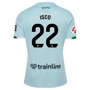 Real Betis Fußballtrikot 2025-26 Isco #22 Auswärtstrikot Herren