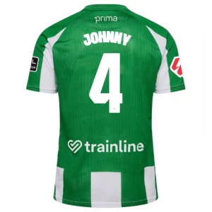 Real Betis Johnny #4 Fußballtrikot 2025-26 Heimtrikot Herren