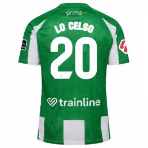Real Betis Lo Celso #20 Fußballtrikot 2025-26 Heimtrikot Herren