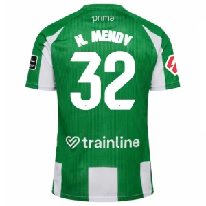 Real Betis N. Mendy #32 Fußballtrikot 2025-26 Heimtrikot Herren