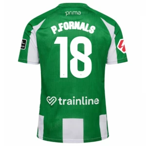 Real Betis P. Fornals #18 Fußballtrikot 2025-26 Heimtrikot Herren