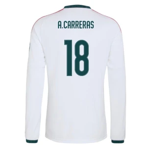 Real Madrid A. Carreras #18 Fußballtrikot 2026-27 Heimtrikot Herren Langarm