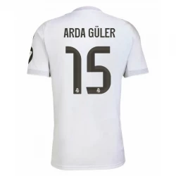 Real Madrid Arda Güler #15 Fußballtrikot 2025-26 Heimtrikot Herren