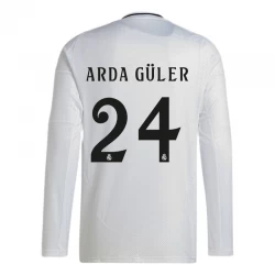 Real Madrid Arda Guler #24 Fußballtrikot 2024-25 Heimtrikot Herren Langarm