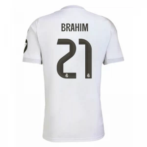 Real Madrid Brahim #21 Fußballtrikot 2025-26 Heimtrikot Herren