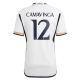 Real Madrid Camavinga #12 Fußballtrikots 2023-24 Heimtrikot Herren