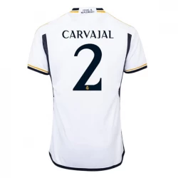 Real Madrid Carvajal #2 Fußballtrikots 2023-24 Heimtrikot Herren