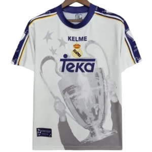 Real Madrid Champions League Final Retro Trikot 1997-98 Heim Herren