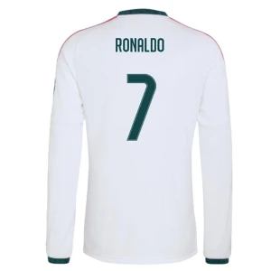 Real Madrid Cristiano Ronaldo #7 Fußballtrikot 2026-27 Heimtrikot Herren Langarm