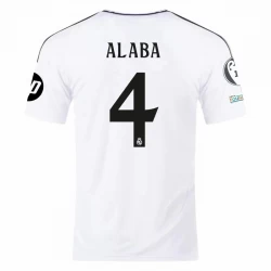 Real Madrid David Alaba #4 Fußballtrikot 2024-25 UCL Heimtrikot Herren