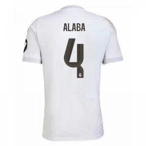Real Madrid David Alaba #4 Fußballtrikot 2025-26 Heimtrikot Herren