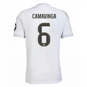 Real Madrid Eduardo Camavinga #6 Fußballtrikot 2025-26 Heimtrikot Herren