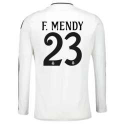 Real Madrid F.Mendy #23 Fußballtrikot 2024-25 Heimtrikot Herren Langarm